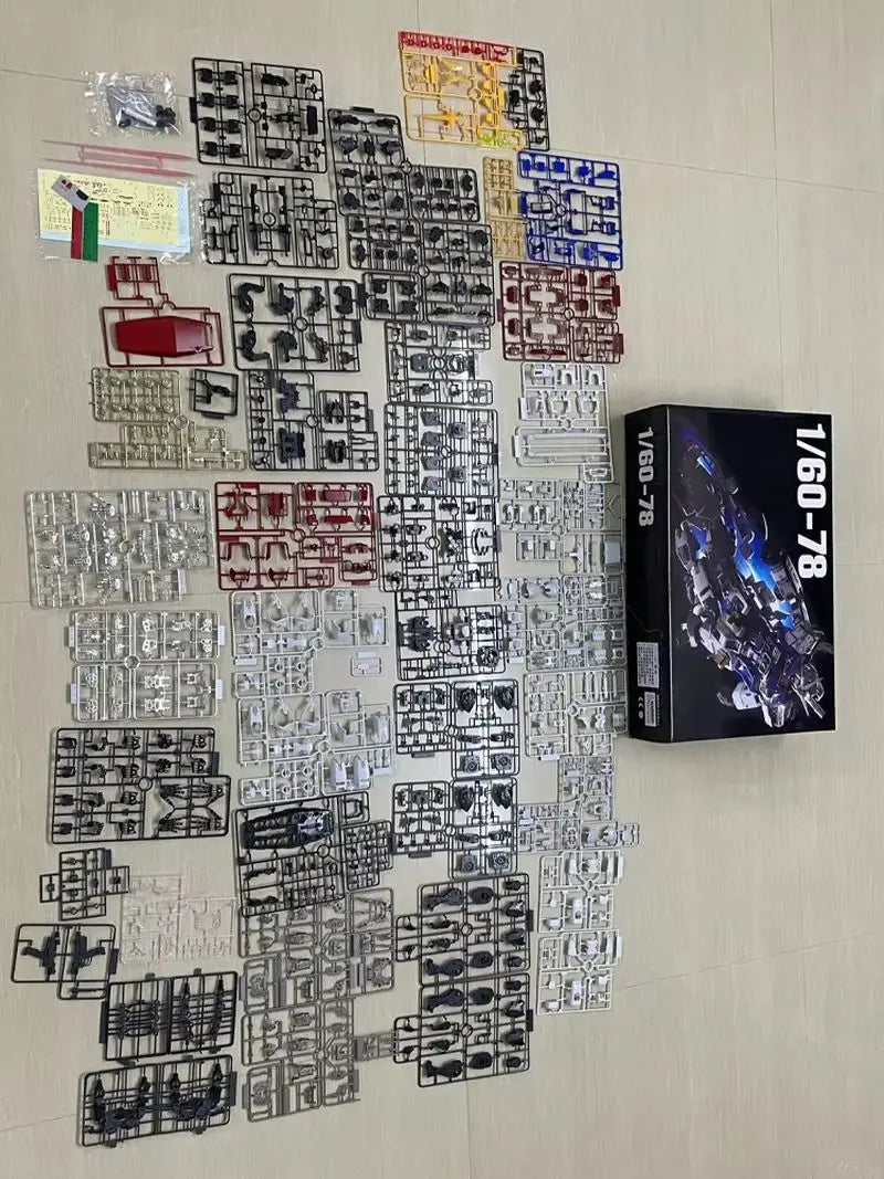 1/60 Daban Pgu Pg 2.0 Rx-78-2 High-Precision Framework Assembly Action Figure Model Kit Collectible Toy Gift - New