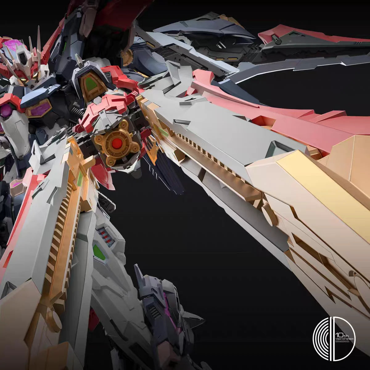 Infinite Dimension Nemesis Series Alloy Skeleton Action Figure Futuristic Mecha Detachable Parts Assembly Model Toy Boy Gifts