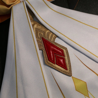 Genshin Impact Sandrone Cosplay Costume Wig Marionette Dress Uniform Headwear Eleven Fatui Harbingers Halloween Party for Women