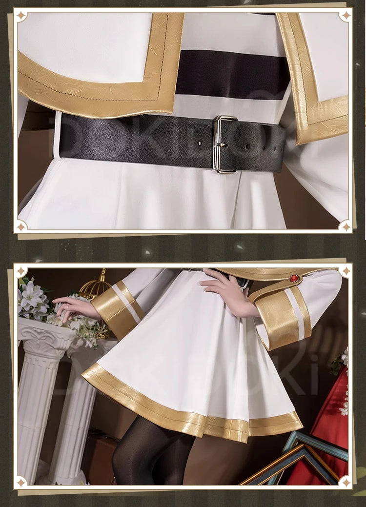 Frieren Himmel Fern Cosplay Costume Anime Frieren: Beyond Journey's End【XS-2XL】DokiDoki-R Women Winter Costume Plus Size