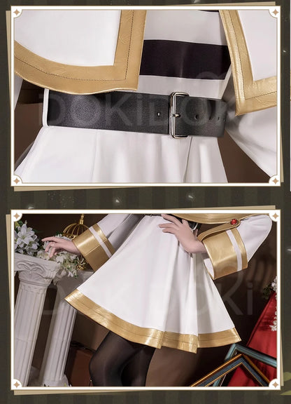 Frieren Himmel Fern Cosplay Costume Anime Frieren: Beyond Journey's End【XS-2XL】DokiDoki-R Women Winter Costume Plus Size