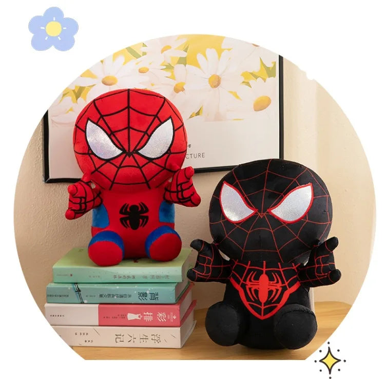Spider Man Plush Dolls Toys 25/35/45CM Marvel Figure Model Plushies Stuffed Doll Home Room Decor Peluche Pillow Birthday Gifts