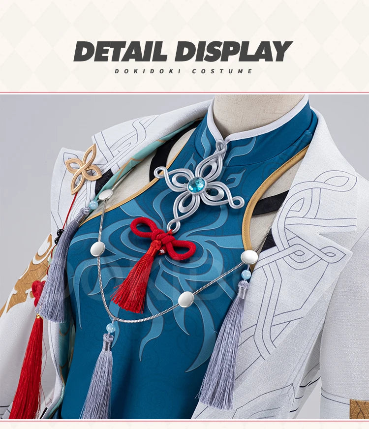 【Only XS is Available】Feixiao Cosplay Costume Game Honkai: Star Rail DokiDoki-N Women Halloween Foxian Fei Xiao Cosplay