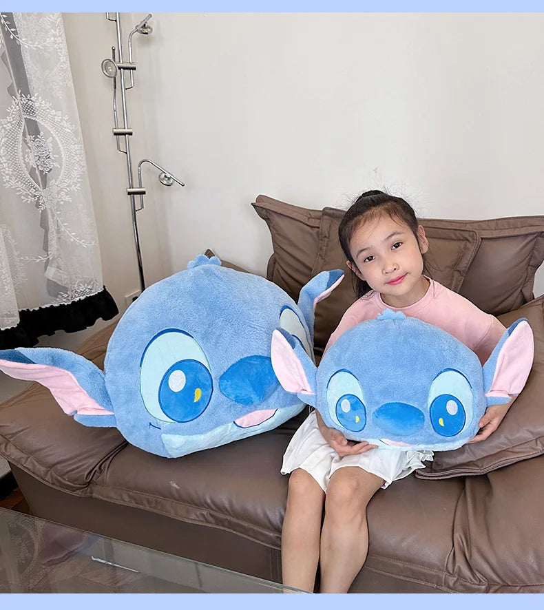 70x110cm Super Big Size Stitch Disney Anime Plush Stuffed Doll Kawaii Lotso Pillow Room Decoration Plushies Holiday Gift