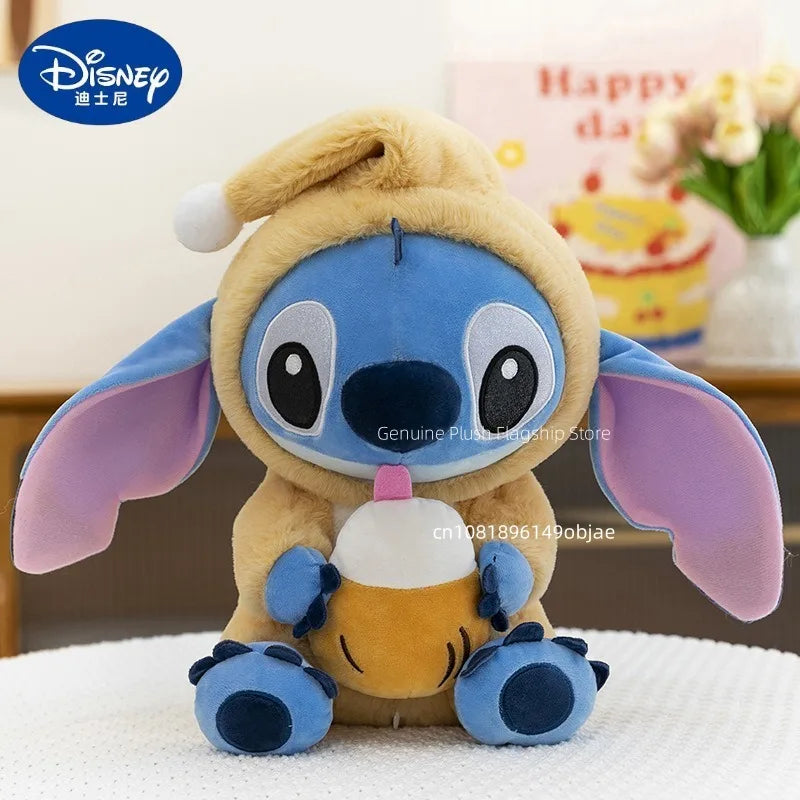80cm Super Big Size Stitch Disney Anime Plush Stuffed Doll Lilo & Stitch Plushies Room Decorates Children's Pillow Holiday Gifts