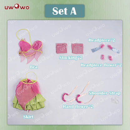 PRE SALE UWOWO Flora Cosplay Anime Flora S4 Fairy Club Transformation Cosplay Costume S-3XL Halloween Costume