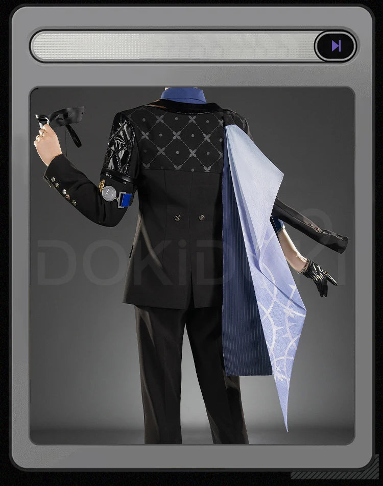 IN STOCK Hugo Cosplay Costume Game Zenless Zone Zero DokiDoki-R ZZZ Men Hugo Vlad Ravenlock Cosplay Hat Halloween