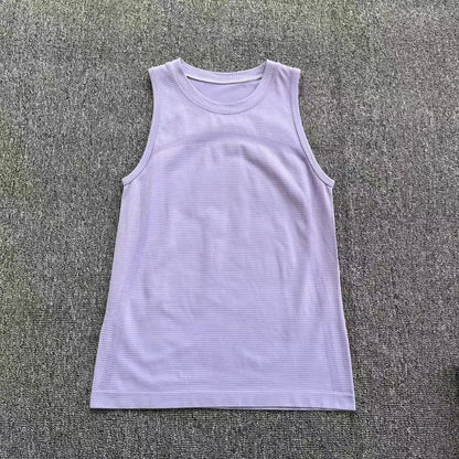 Women’s Short Sleeve Quick Drying Yoga & Running Sports T-Shirt Pilates Fitness Top - Light Purple / S