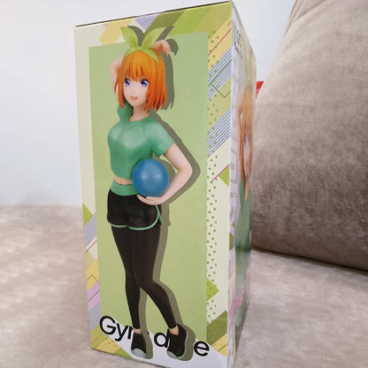 Bandai Fukuya Fascinity The Quintessential Quintuplets Ichika Nino Miku Yotsuba Itsuki 17CM PVC Model