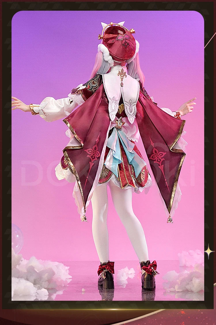 IN STOCK Hyacine Cosplay Costume Game Honkai: Star Rail DokiDoki-SR HSR Women Cute Amphoreus Hyacine Cosplay Wig