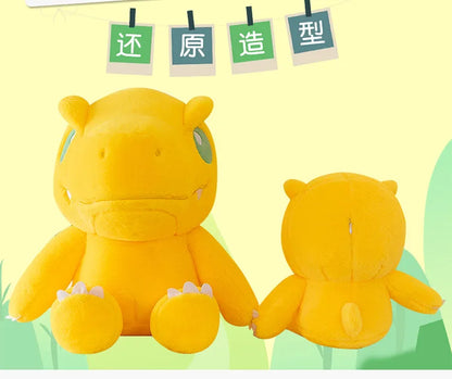 45/55/70cm Big Size Agumon Digimon Adventure Anime Plush Stuffed Doll Kawaii Decoration Plushies Children Pillow Holiday Gift