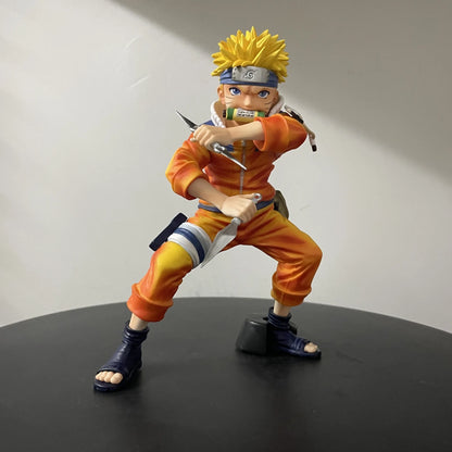 19cm Childhood Uzumaki Figure Naruto Anime Naruto Collectible Pvc Statue Model for Anime Ornaments and Peripheral Figures Toy