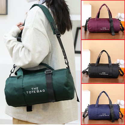 Small Fashion Gym Fitness Bag for Women – Yoga Sports Travel Weekender Mini Shoulder Duffle Handbag