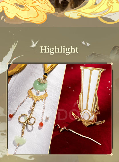 【Official】IN STOCK Xie Lian Cosplay Costume Anime Heaven Official's Blessing DokiDoki-SR Crown Prince Xielian Cosplay