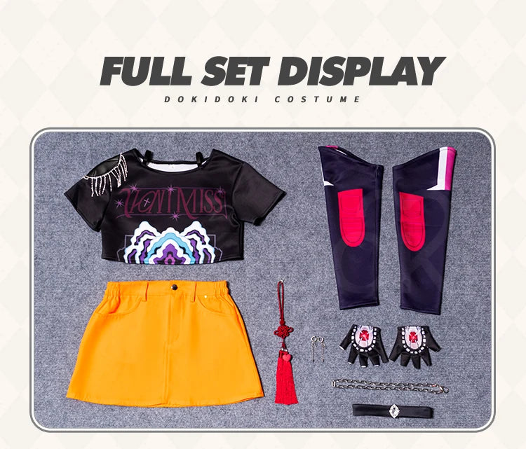 【Last Batch】IN STOCK Rumii Zoeyy Miraa Cosplay Costume【XS-3XL】DokiDoki-N Women Costume Wig Family Rumii Cosplay Plus Size