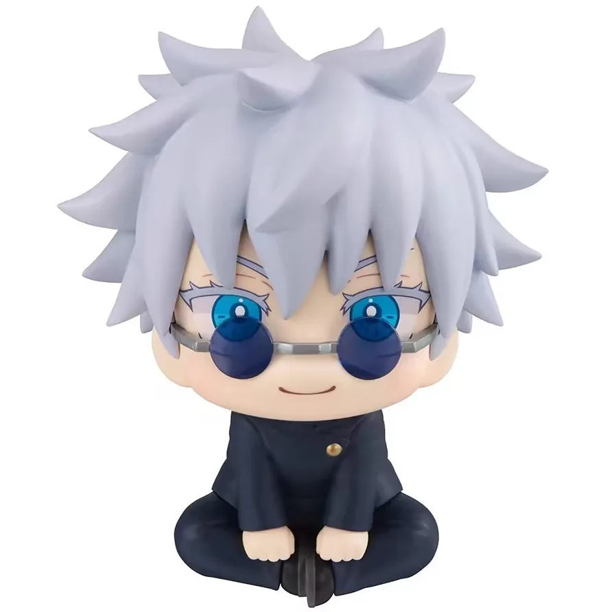 10cm Look up Anime Fushiguro Megumi Jujutsu Kaisen Figure Gojo Satoru Action Figure Q Version Doll Geto Suguru Statue Toy
