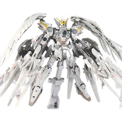 Daban 8827 MG 1/100 Snow White Prelude Fix Model Kit XXXG-00YSW Wings Assembly Action Figure Custom Toy