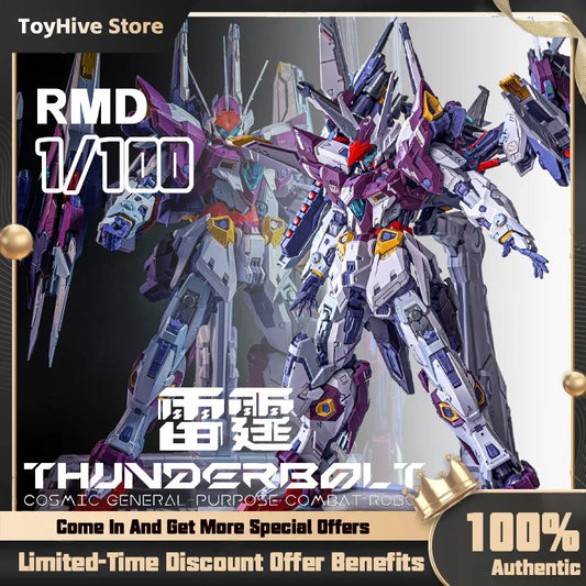 【In Stock】 IN ERA + MG 1/100 THUNDERBOLT Cosmic Combat Robot RMD Assembly Model Kit Action Figures Robot Plasitc Model Toy Gift