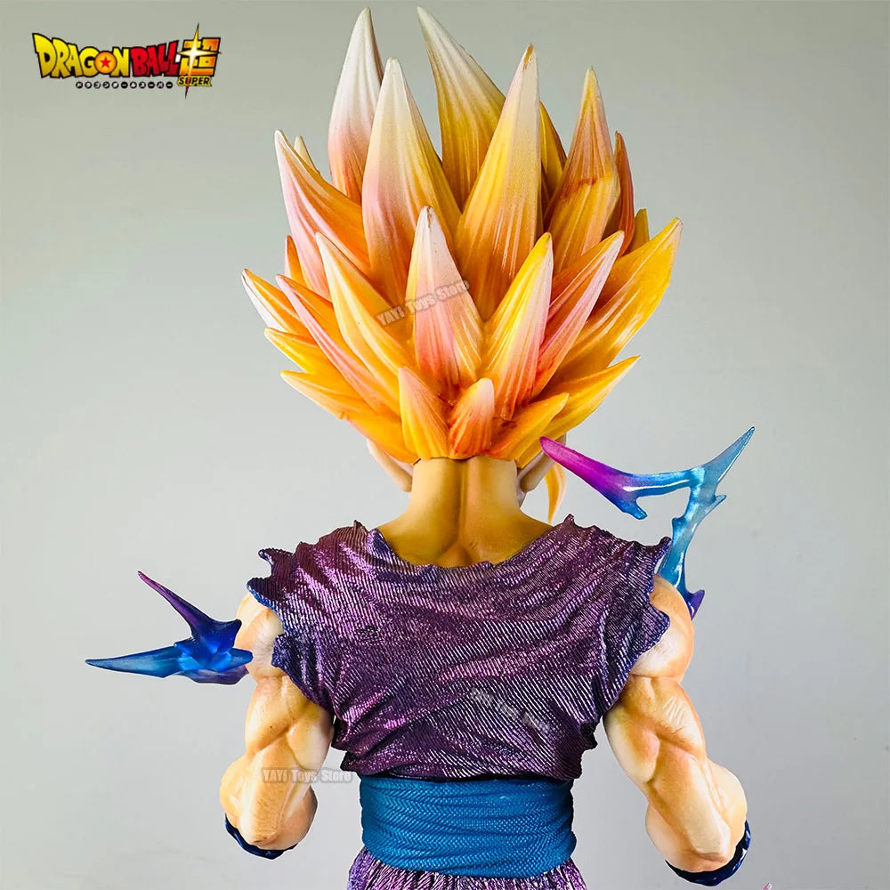 Hot Dragon Ball Z Anime Figure Son Gohan Action Figurine Super Saiyan 2 Cell Game Children Toys Son Goku  Gift