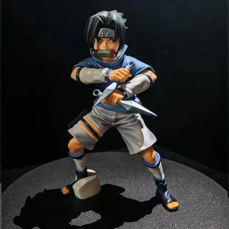 18cm Childhood Sasuke Naruto Anime Figure Naruto Anime Naruto Pvc Statue Model for Anime Ornaments and Peripheral Figures Toy