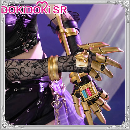 Tracy Reznik Mechanic Cosplay Costume Game Identity V DokiDoki-SR Phantom Girl Lock Core BLK Tracy Women Dress Cosplay