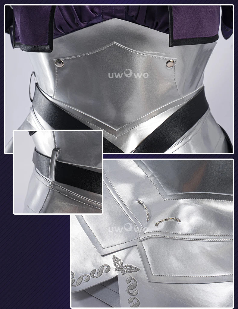 UWOWO Jeannee Cosplay Game  Jeannee d'Arc Stage 2 Battle Suit Cosplay Costume Halloween Costume