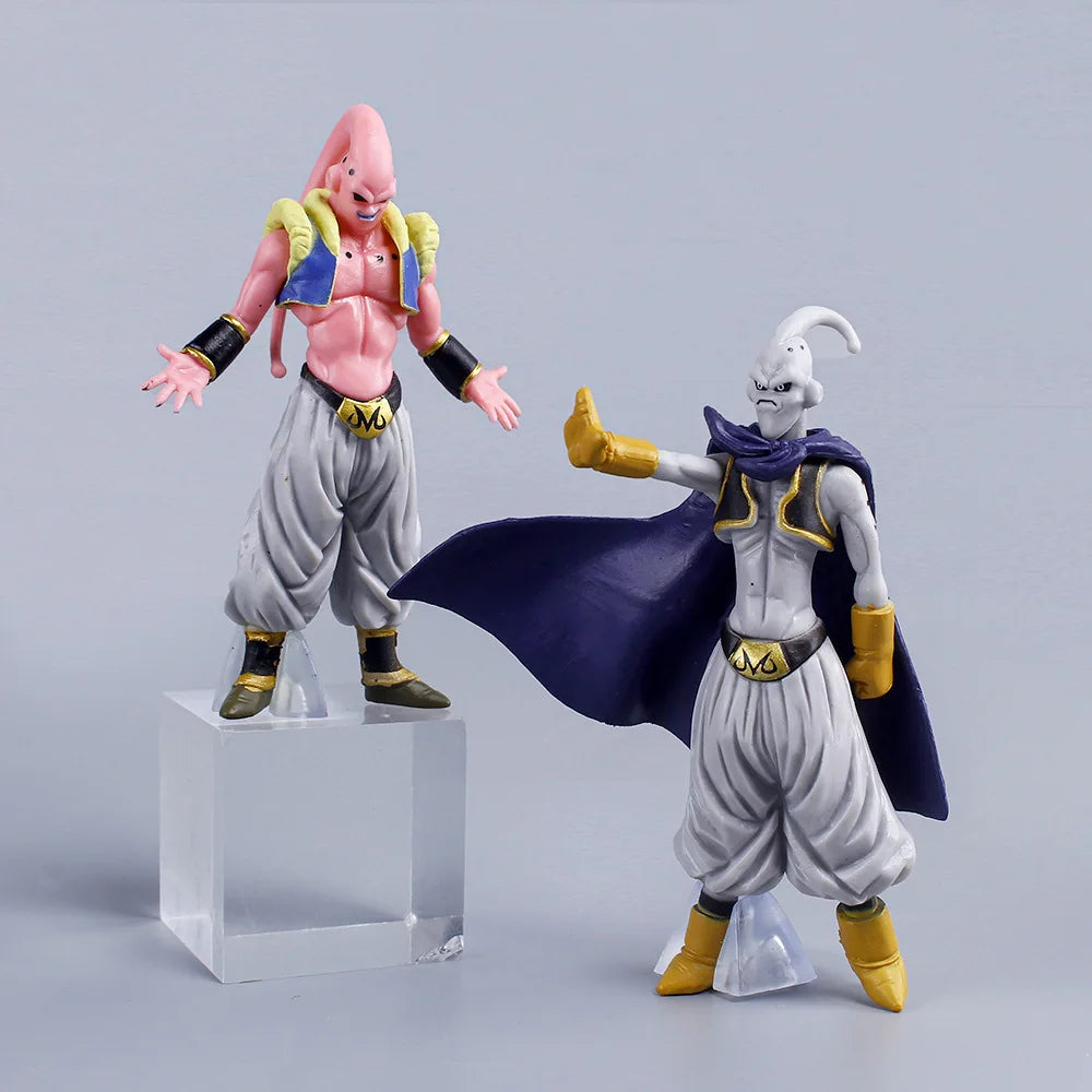 8pcs Dragon Ball Z Majin Buu PVC Action Figure Set Anime Model Toys for Adults and Kids - 8Pcs 1set