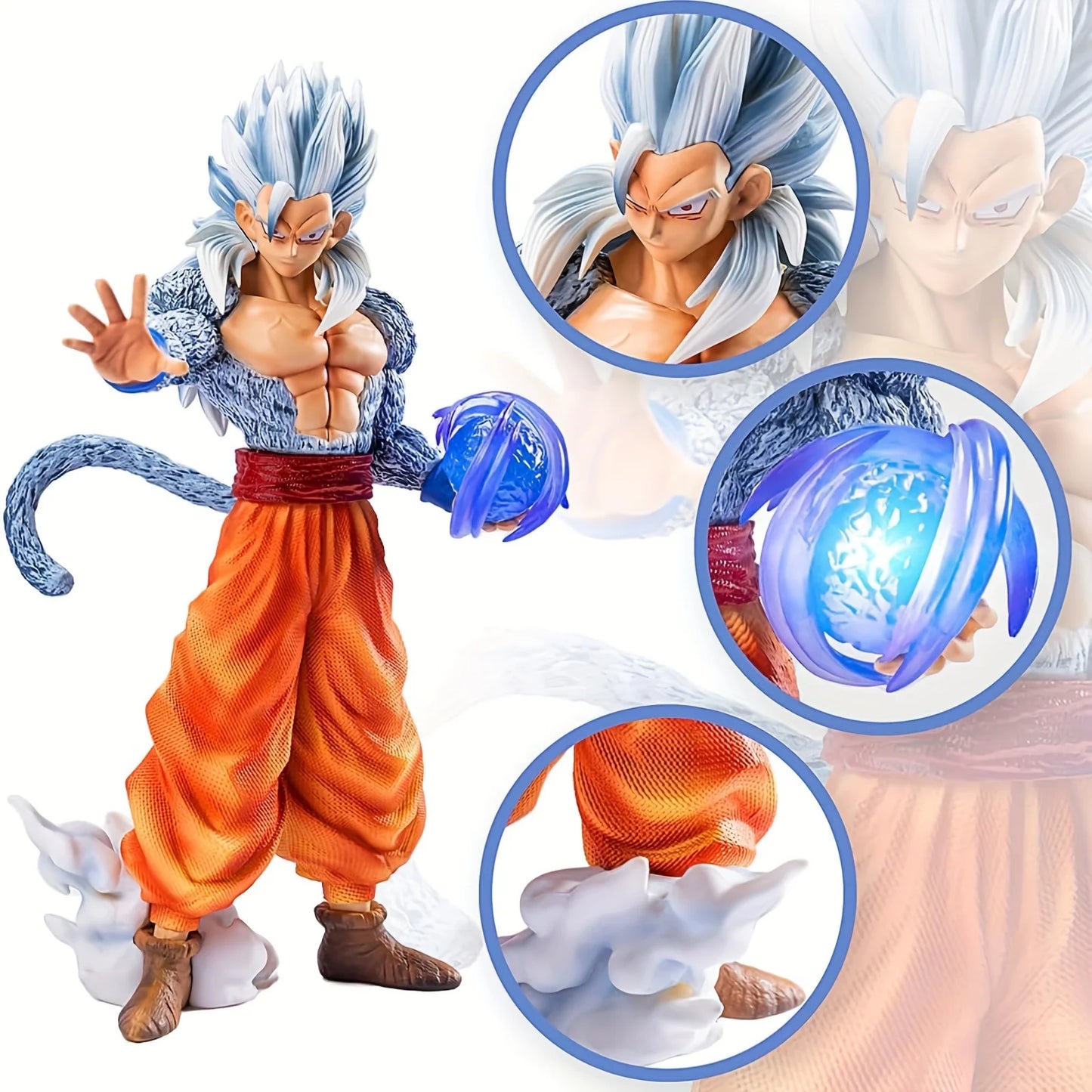 28cm/11in Anime Dragon Ball Z SSJ4 Gohan Figure DBZ Super Saiyan 4 Action Figures PVC Statue Collection Model Toys Gifts