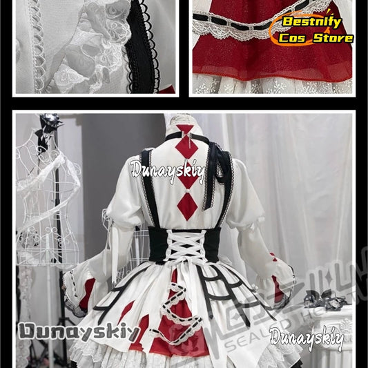 BProject Sekai Akiyama Mizuki Costume Set Polyester Women