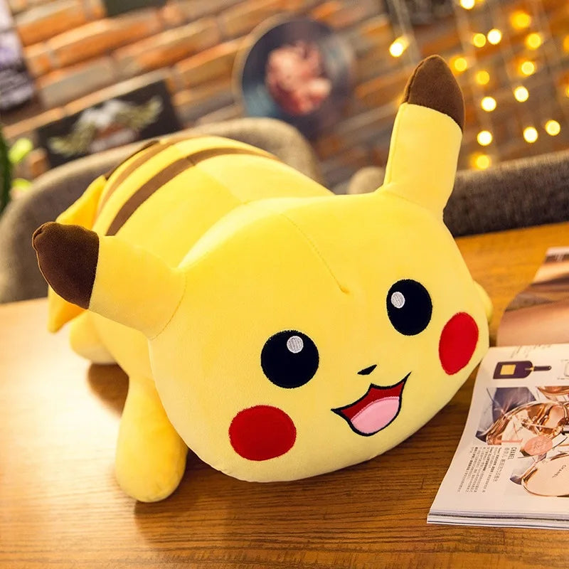 50/70/85cm Big Size Pokemon Pikachu Anime Plush Stuffed Doll Room Decoration Plushies Pillow Peluche Ornaments Children's Gifts