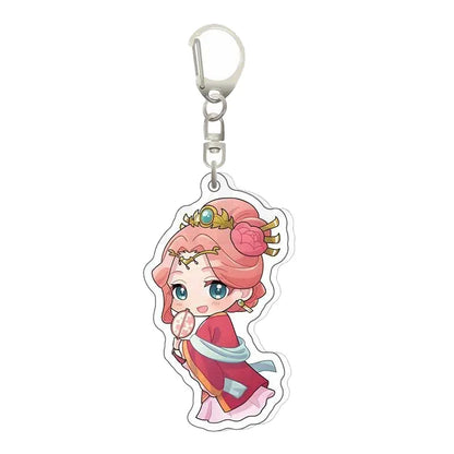 Anime The Apothecary Diaries Maomao Keychain Jinshi Gyokuyou Cosplay Gaoshun Rouran Backpack Pendant Kids Girls Birthday Gifts