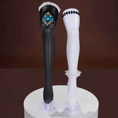 Honkai Star Rail Cerydra Cosplay Costume Wig Dress Uniform Crown Wings Headwear Halloween Party for Women Girls Carnival iCoser