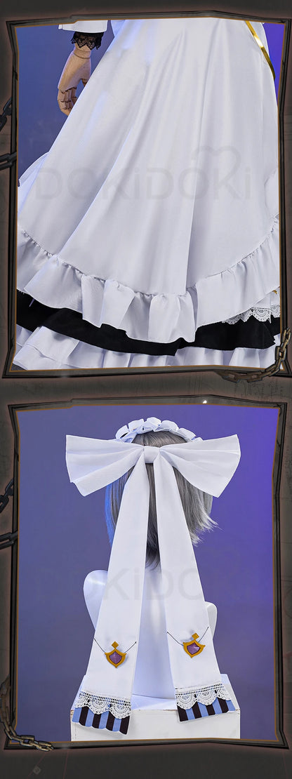 Blade Cosplay Costume Game Nu: Carnival Cosplay【S-2XL】DokiDoki-R Men Sexy Maid Costume Dress Blade Halloween Cosplay Plus Size