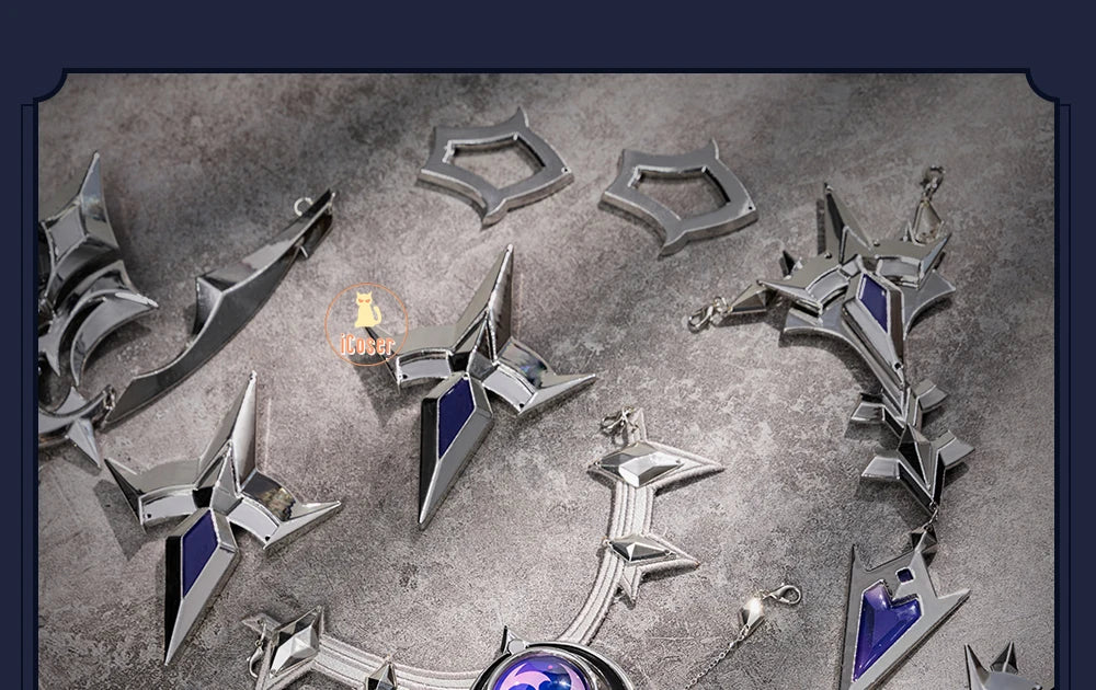 Genshin Impact Kyryll Chudomirovich Flins Cosplay Costume Wig Uniform Game Cos Outfit Halloween Party for Women Men Carnival Set