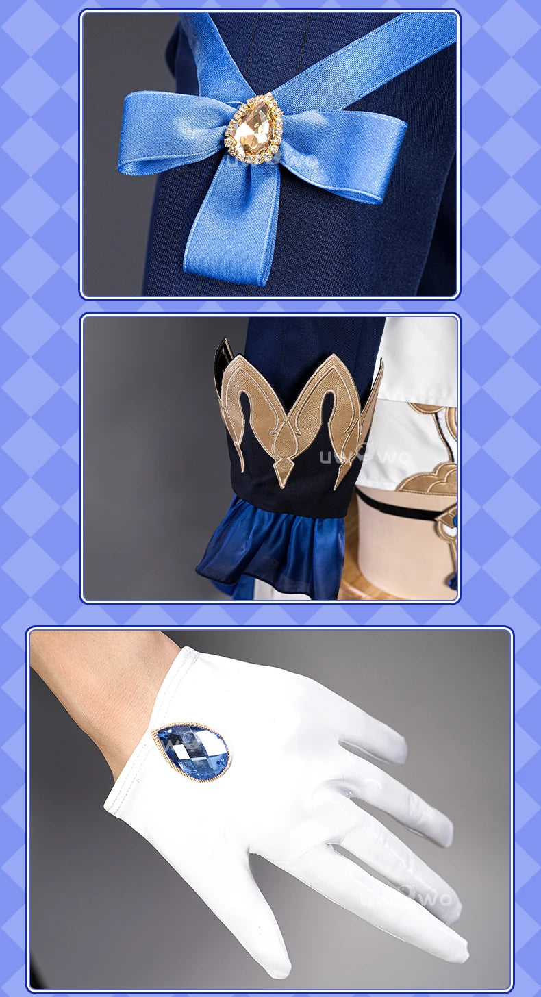 LAST BATCH UWOWO Furina Cosplay Costume GAME Genshin Impact Furina Focalors Hydro Archon Fontaine Rococo Furina Cospaly Outfit