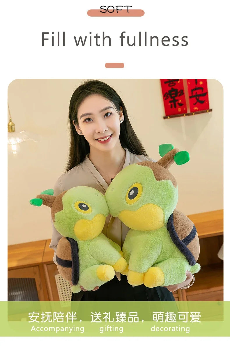 35/80cm Large Turtwig  Pokemon Plush Toys Anime Doll Cute Pillow Cartoon Giant Pokémon Plushie Stuffed Gift for Kids Christmas