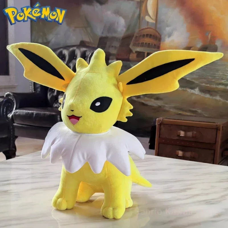 100CM Pokémon Jolteon Plushies Cartoon Anime Stuffed Kawaii Ornament Comfortable Soft Doll Big Size Children Toy Peluche Gift