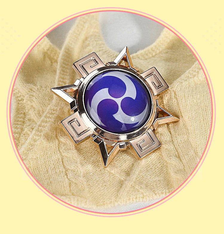 IN STOCK Varesa Cosplay Costume Game Genshin Impact【S-5XL】DokiDoki-SR Women Cute Halloween Cosplay Varesa Wig Plus Size