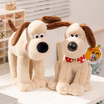 Cartoon Soft Wallace Gromit Plushies Black Penguin Stuffed Anime Cute Dog Stuffed Dolls Backpack Pendant Key Chain Cuddly Pillow