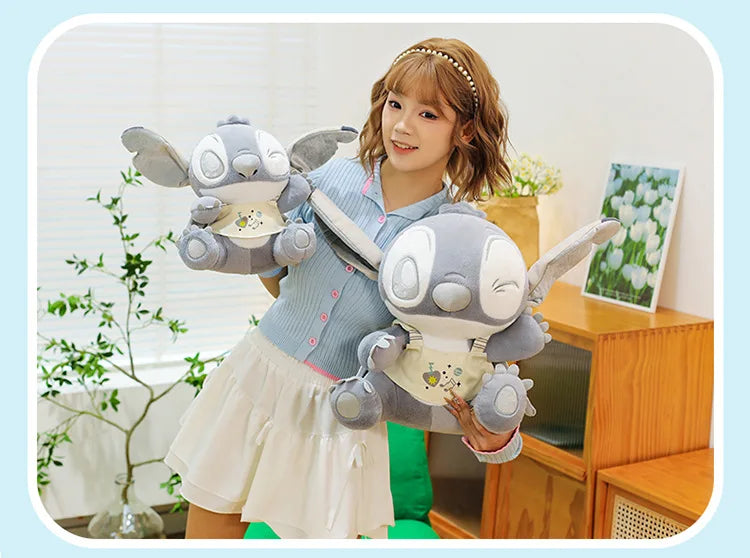 45/60/75cm Big Size Disney Stitch Anime Plush Stuffed Doll Lilo & Stitch Room Decoration Plushies Pillow Ornaments Holiday Gift