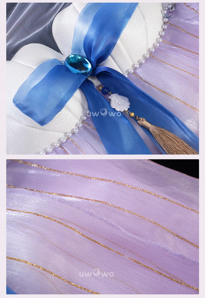 LAST BATCH UWOWO Kokomi Cosplay Game Genshin Impact Fanart Kokomi Dragon Princess Cosplay Costume Dress Halloween Costume