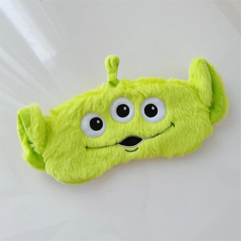 Cartoon Eyeshade for Sleeping Lotso Hamm Eye Patch Shading Dumbo Stitch Eyepatch Girl Travel Relax Cover Eye Mask Health