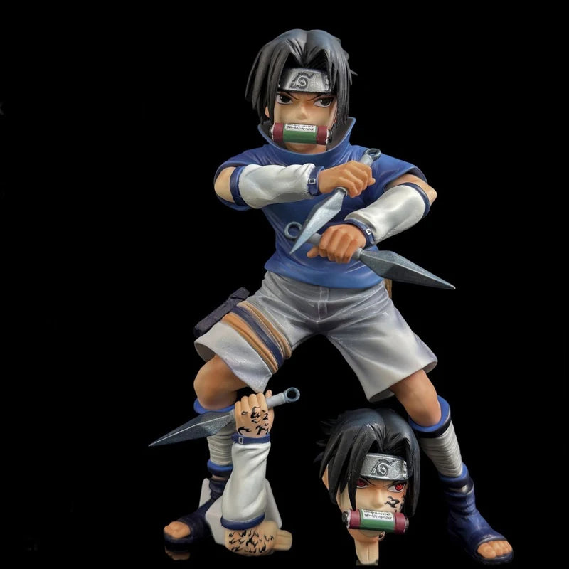 18cm Childhood Sasuke Naruto Anime Figure Naruto Anime Naruto Pvc Statue Model for Anime Ornaments and Peripheral Figures Toy