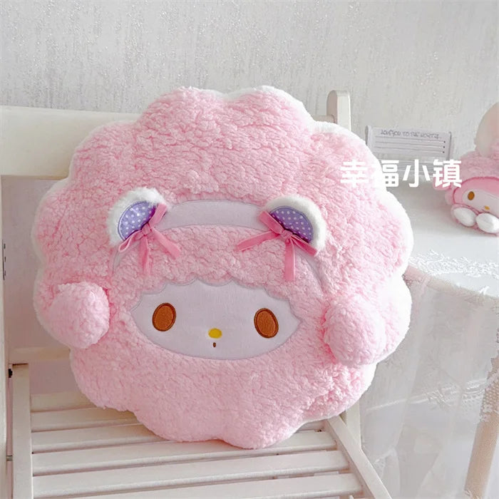 Sanrio My Melody My Sweet Piano Hello Kitty Round Square Plush Pillow Cute Cartoon Anime Home Decor Sofa Cushion Gifts For Girl