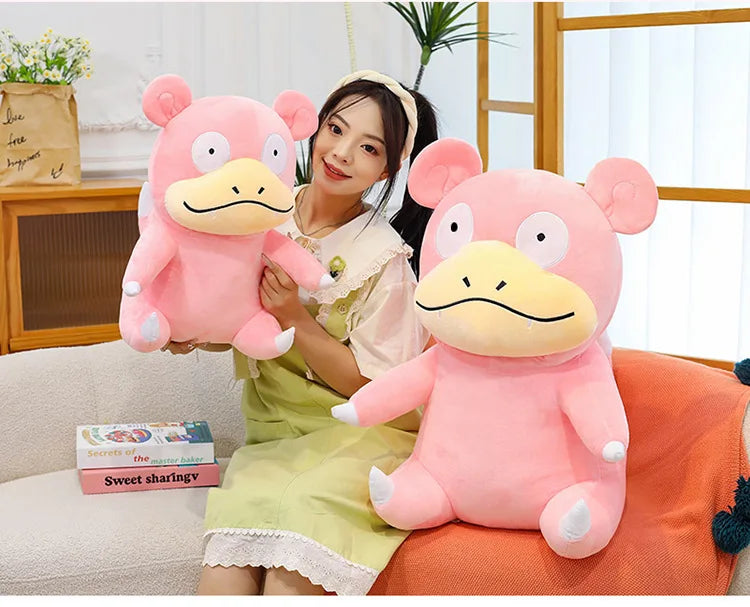 30/50/70cm Big Size Pokemon Slow Poke Anime Plush Stuffed Doll Room Decoration Plushies Kawaii Pillow Ornaments Children's Gifts