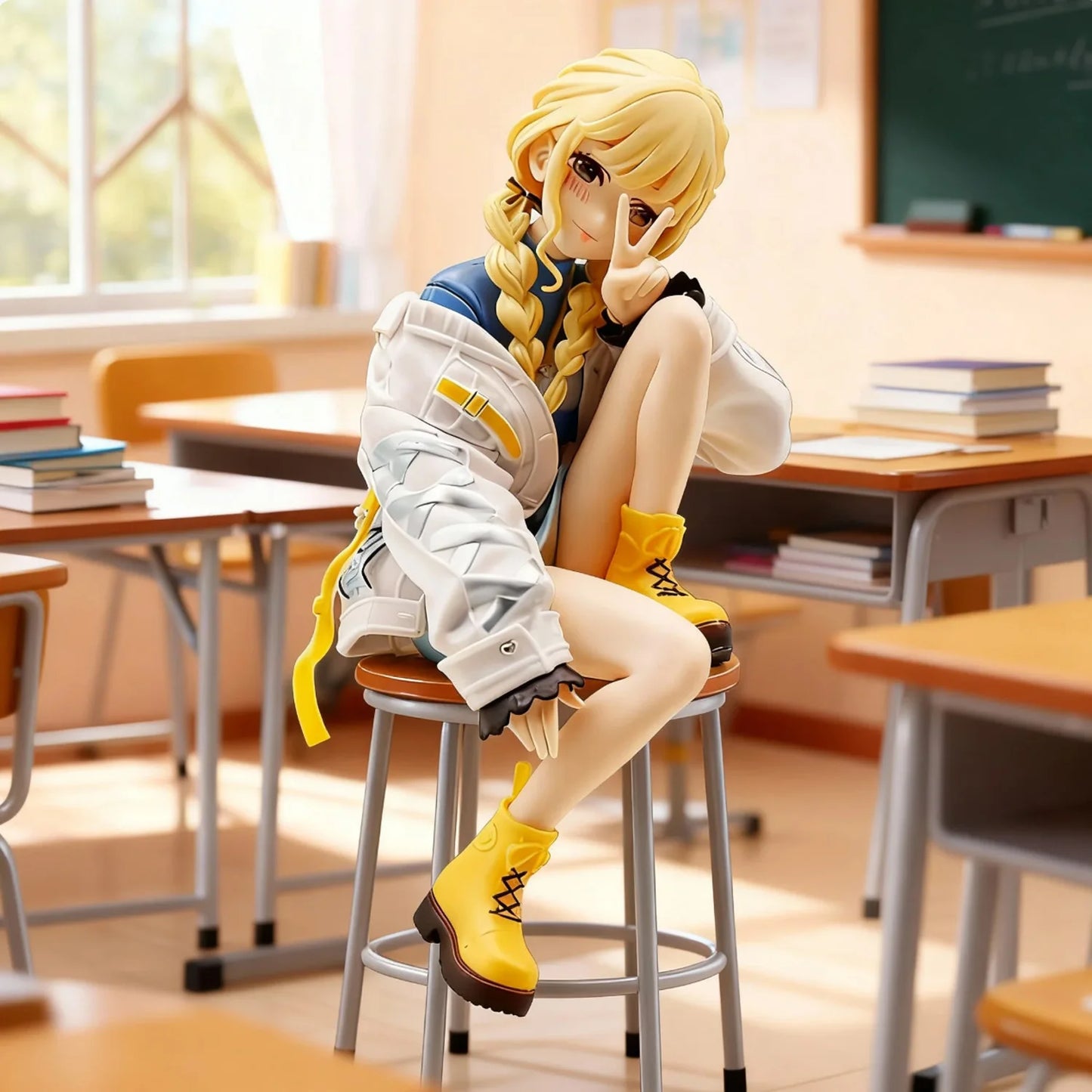 Noodle Stopper Figurine | The Idolmaster Cinderella Girls - Kotone Fujita Cute Bishoujo | Desktop Decoration & Fan Collection