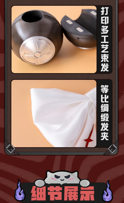 Zenless Zone Zero Ukinami Yuzuha Cosplay Costume Wig Skirt Uniform Earrings Headwear Spook Shack Halloween Party for Women Girls