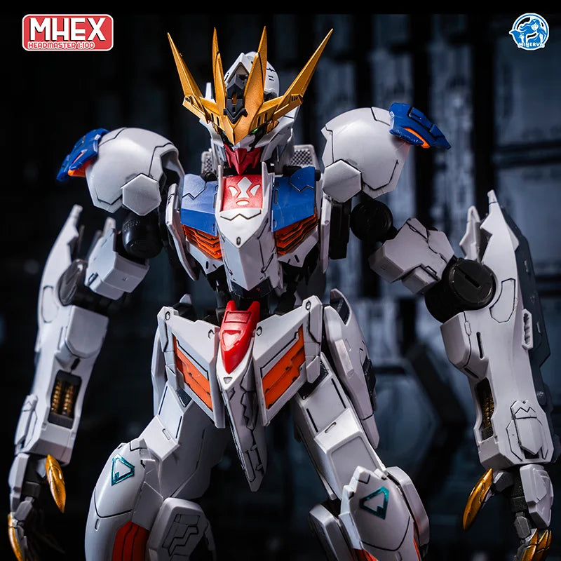 Minerva Hobby LINGXUZI Head Carving Replace Head For MG Barbatos Sky Defender Assembly Model Kit Toy GK Model Accessory Gift