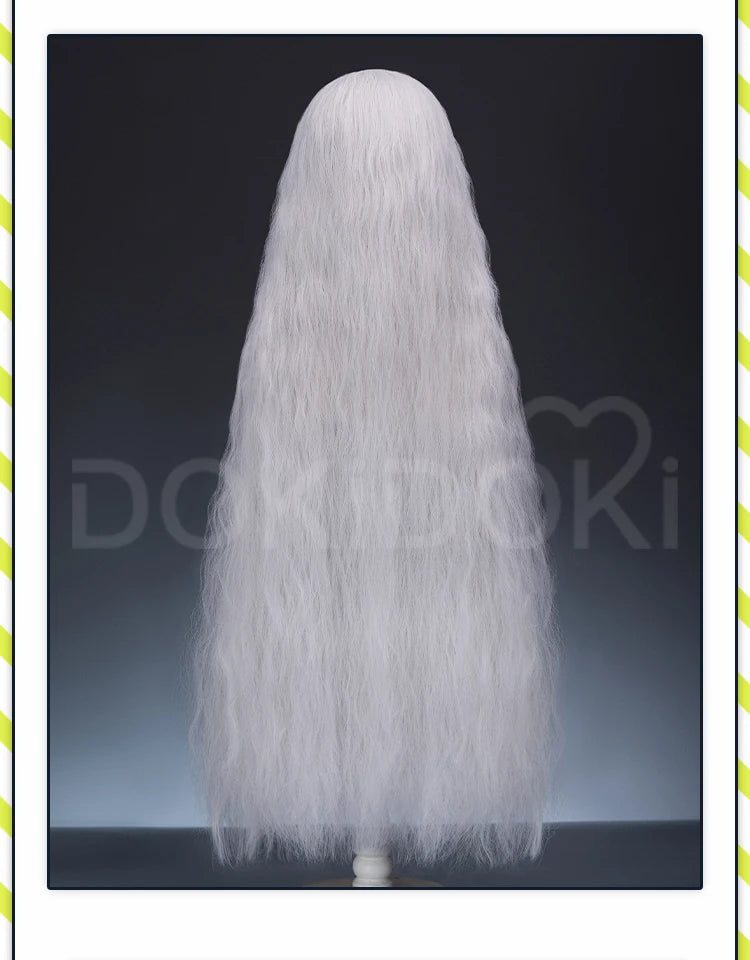 IN STOCK Reclusee Duchesss Revenantt Wig Game Cosplay Wig DokiDoki Women 60cm Long Curly Hair Reclusee Cosplay Free Wig Cap
