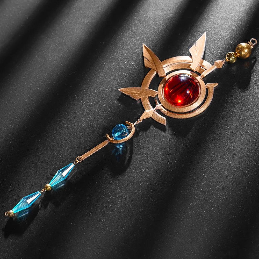 iCoser Honkai Star Rail Anaxa Cosplay Costume Wig Uniform Outfit Anaxagoras Grove of Epiphany Amphoreus Halloween for Women Men